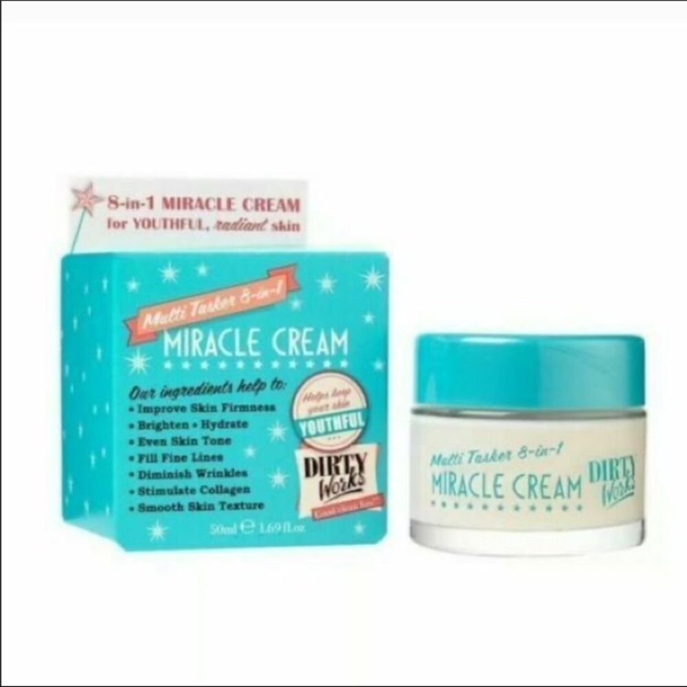 Dirty Works 8-in-1 Miracle Cream for youthful skin